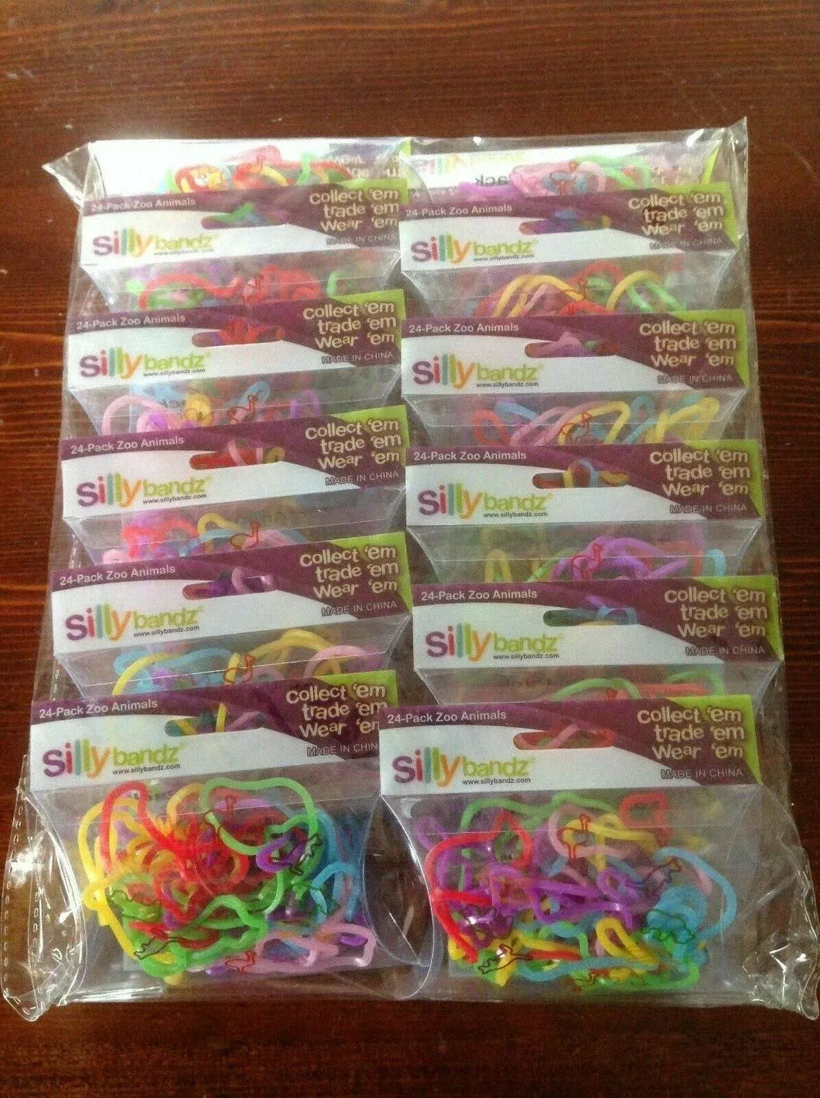 Silly Bandz Zoo Animals - 24 Pack