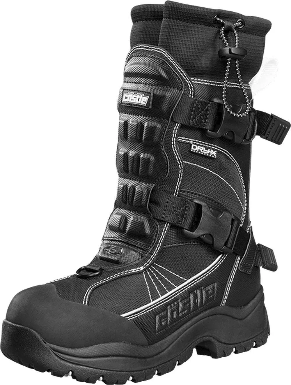 Castle x Barrier 2 Women's Snowmobile Boot White Sz 9