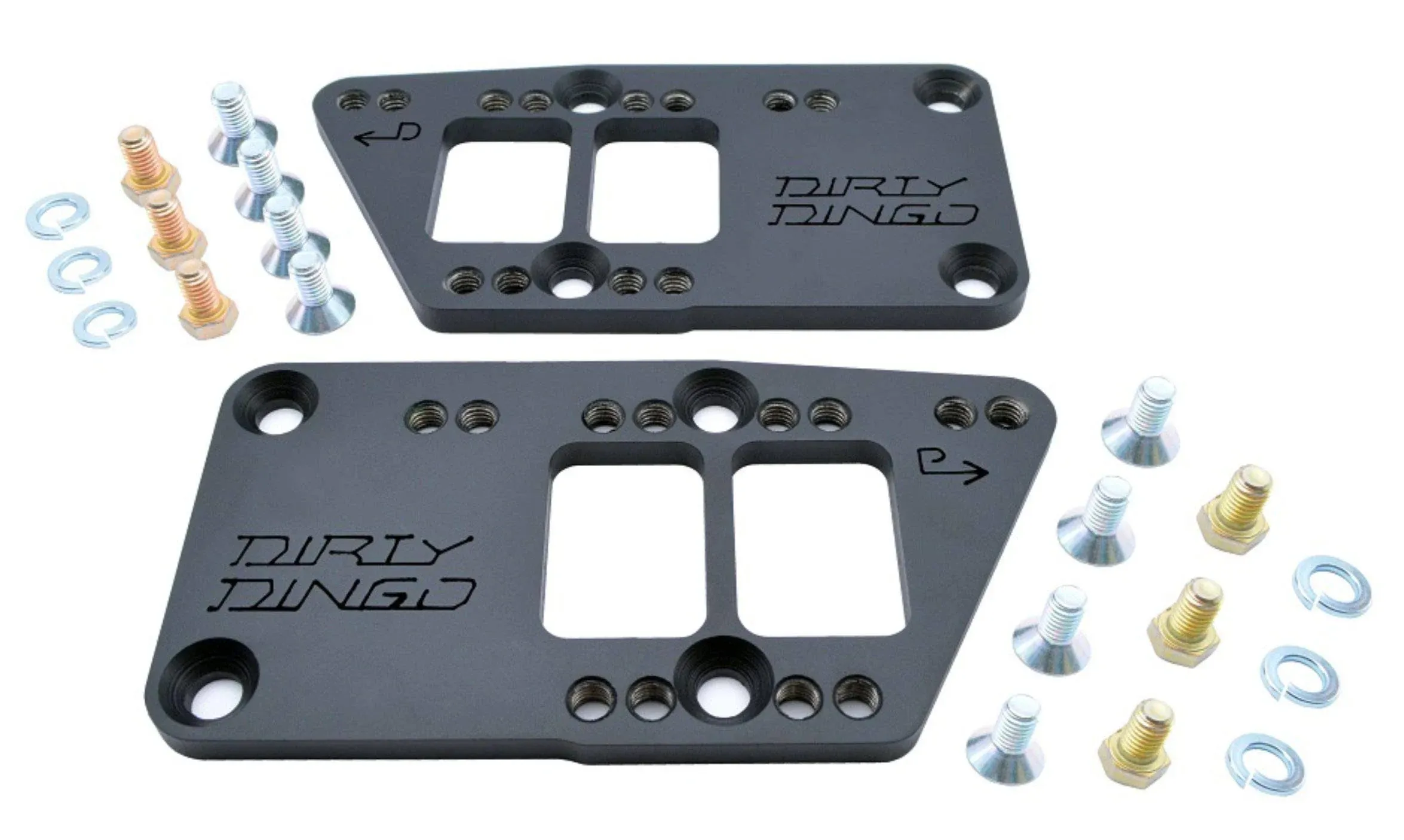 Dirty Dingo LS Conversion Swap Plate LS Multi Hole LS1 LS2 LS3 LS6 LS7 Plain Steel