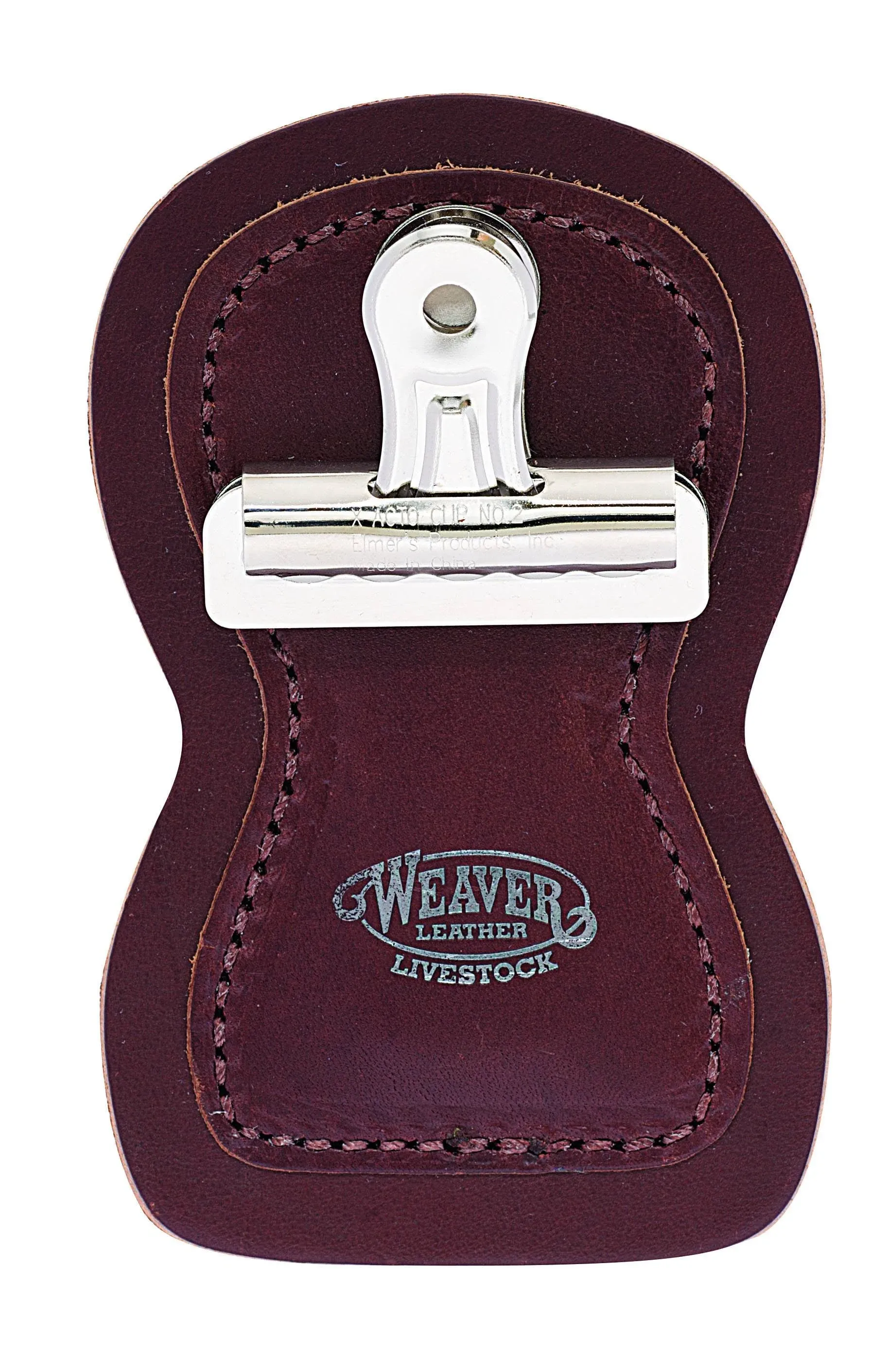 Weaver Leather Show Number Holder Brown