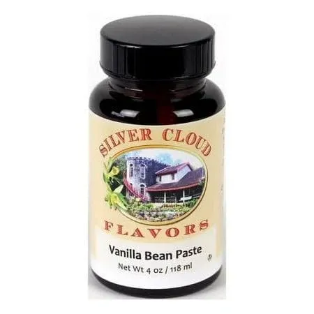 Vanilla Bean Paste 4 fl. oz. Wide Mouth Plastic Bottle