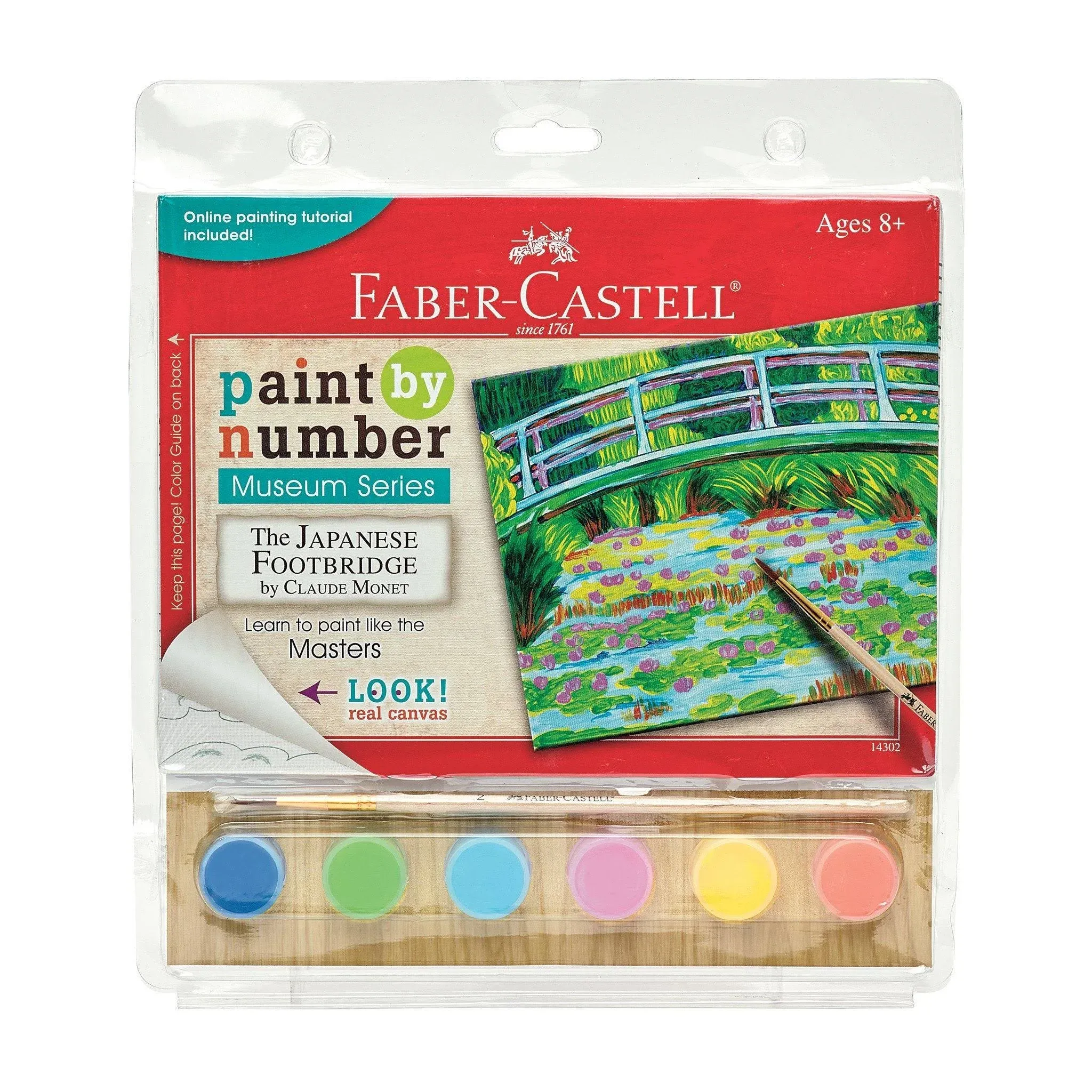 Faber-Castell Paint by Number Museum Series The Japanese Footbridge