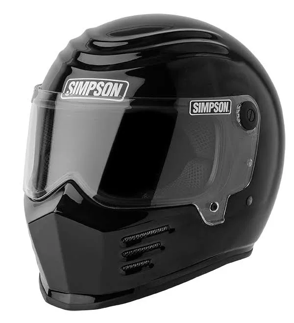 Simpson Outlaw Bandit Black Helmet