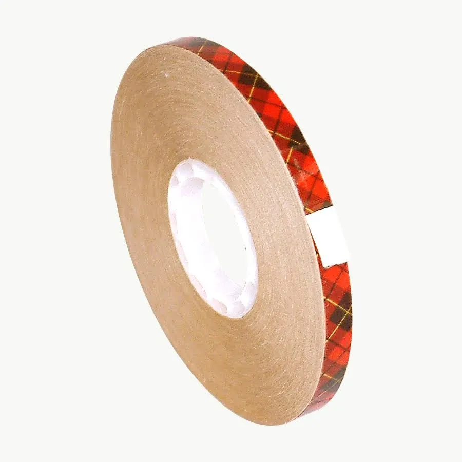 3M Scotch 924 ATG Premium Adhesive Transfer Tape, 1/4&#034; x 36 yd Roll 3 ROLLS.