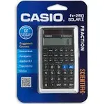 Casio FX 260 Solar II Scientific Calculator, Black