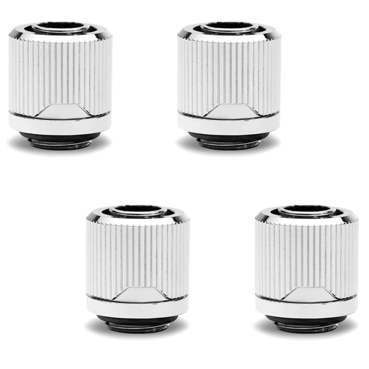 EKWB EK-Quantum Torque STC-10/13 Compression Fitting for Soft Tubing, 10/13mm (3 ...