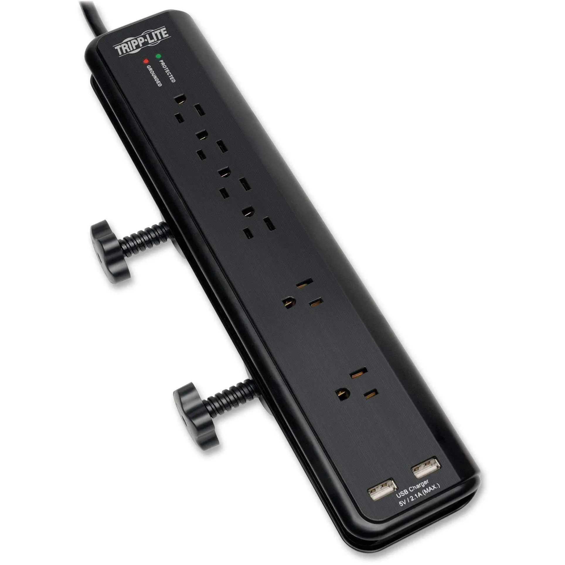 Tripp Lite 6-Outlet Surge Protector TLP606DMUSB