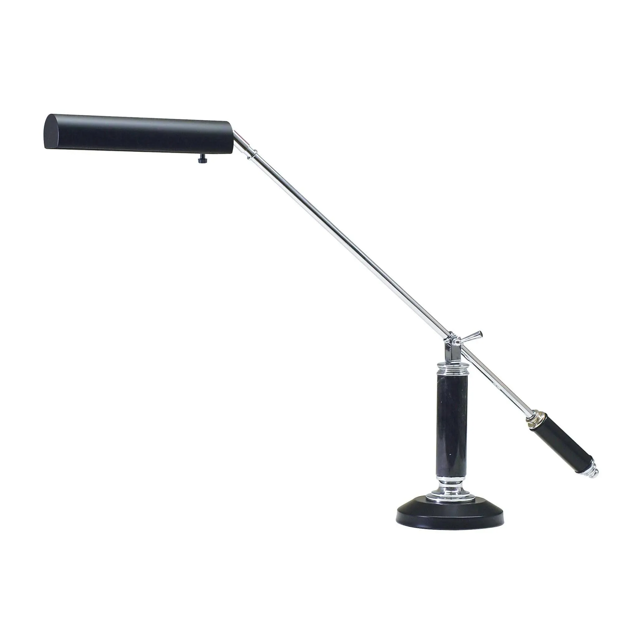 House of Troy Grand Piano Desk Lamp Black Chrome P10-192-627