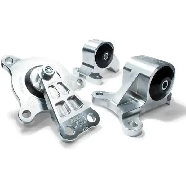 Innovative 02-06 Acura RSX K-Series Silver Aluminum Mounts 75A Bushings - B90650-75A