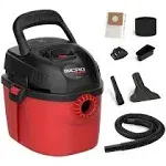 Shop-Vac 2021005, Micro Wet Dry Vacuum, 1 Gallon, 1.25 in Diameter x 4 Ft Hose, 50 CFM, (1 Pack)