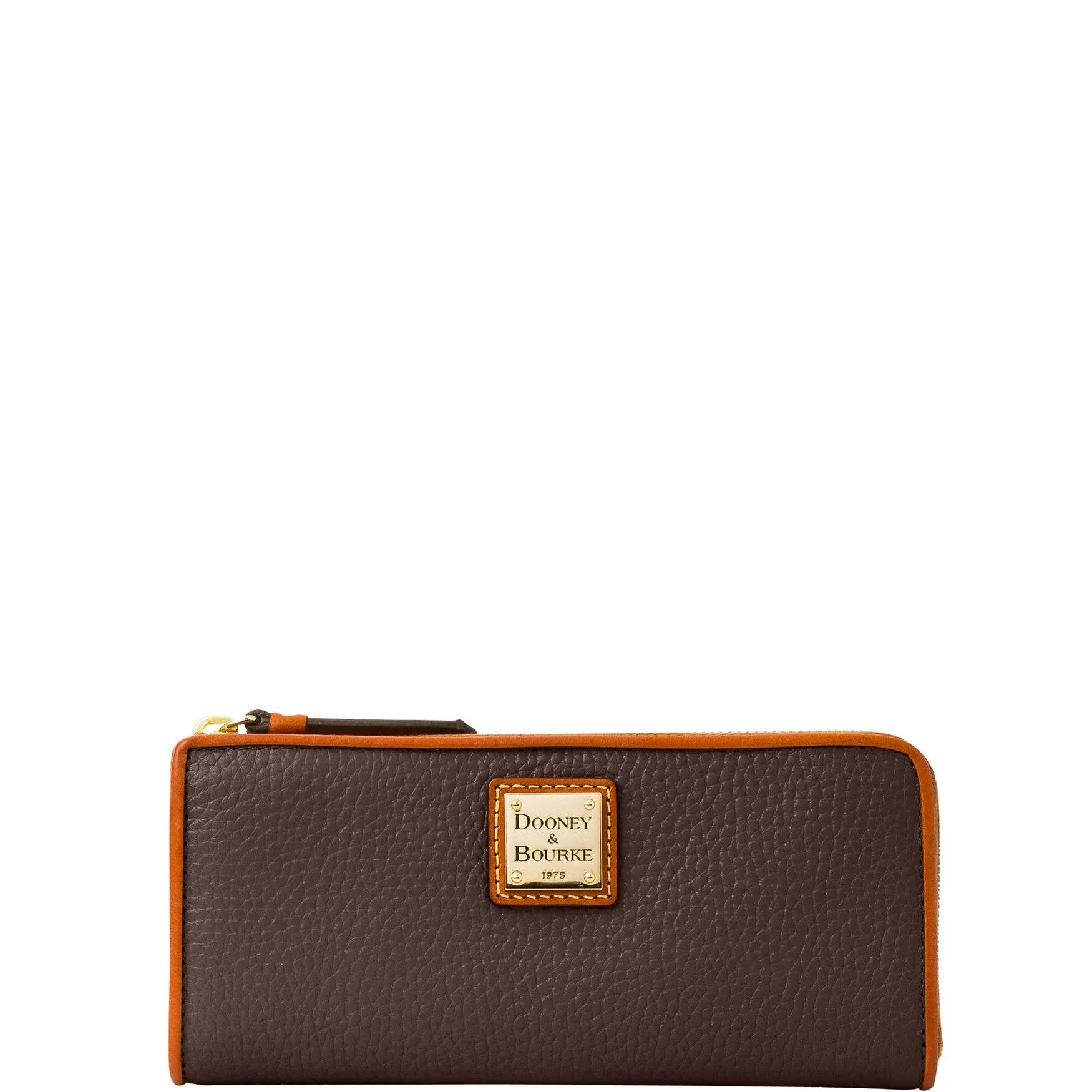 Dooney & Bourke Pebble Grain Zip Clutch Wallet