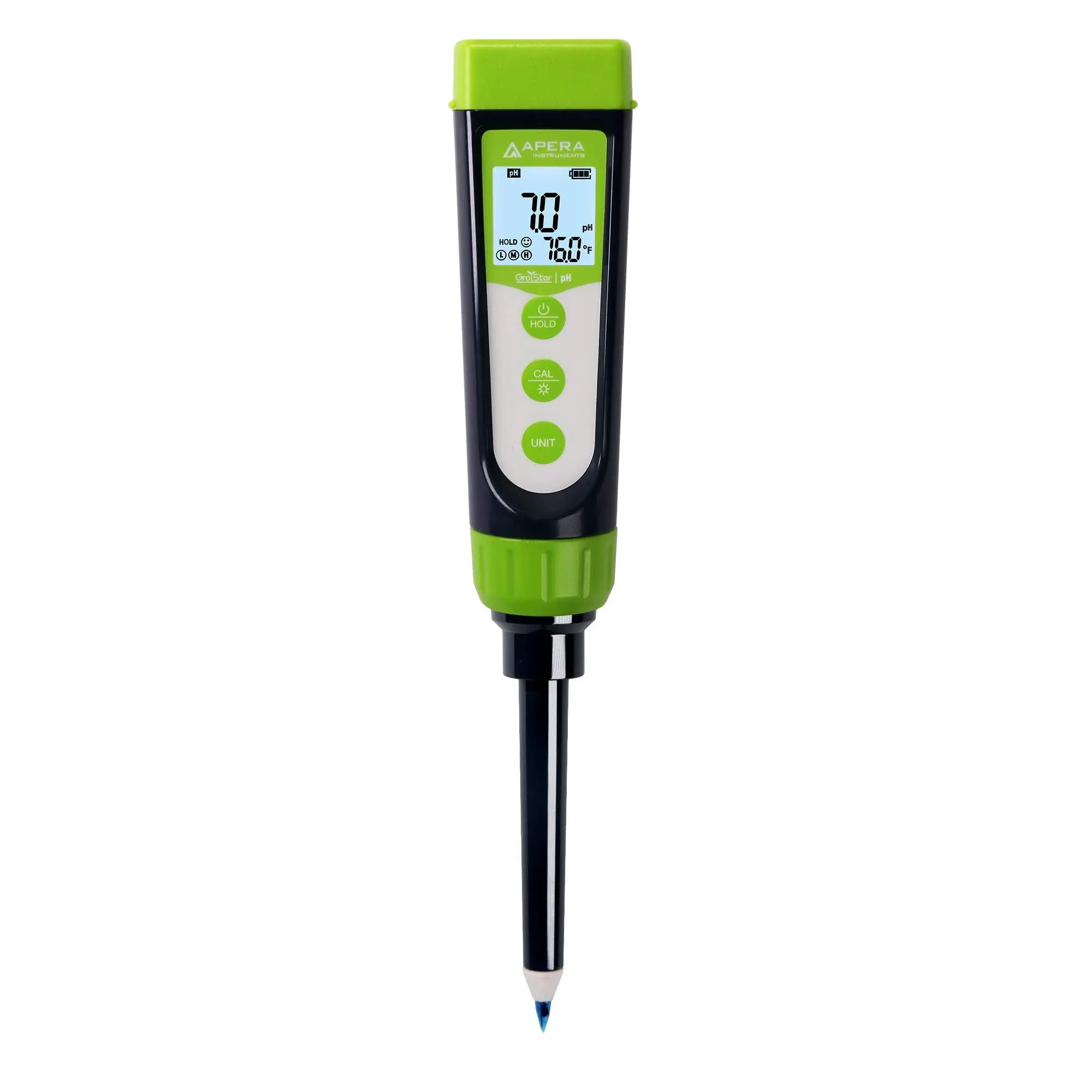 AI102G GroStar Series GS2 Soil pH Pen Tester Kit for Direct Soil Test and Nut...