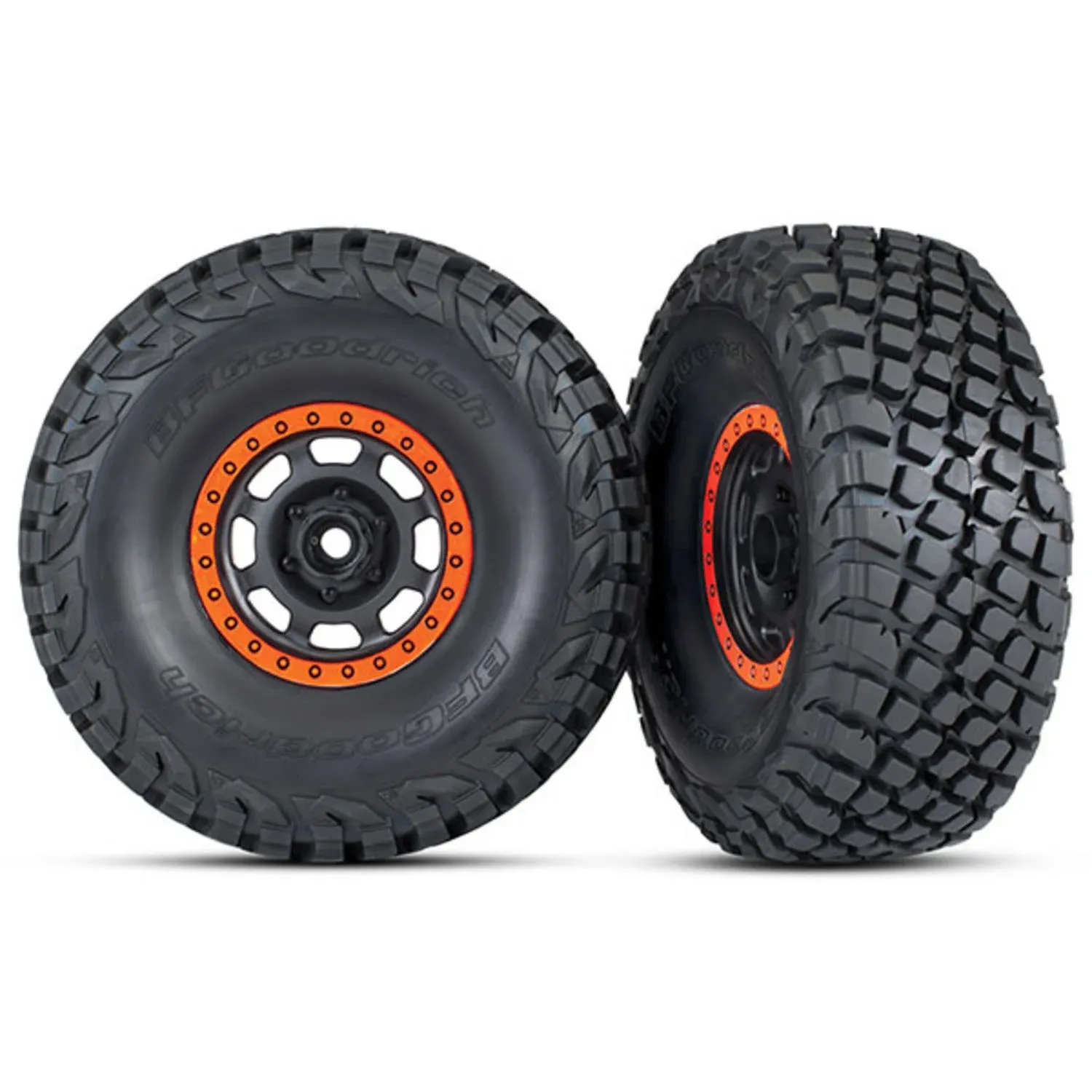 Traxxas Unlimited Desert Racer Pre-Mounted BFGoodrich Baja KR3 Tires (Blue) (2) w/17mm Hex