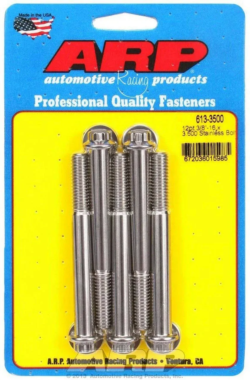 ARP 613-3500 S/S Bolt Kit - 12pt. (5)