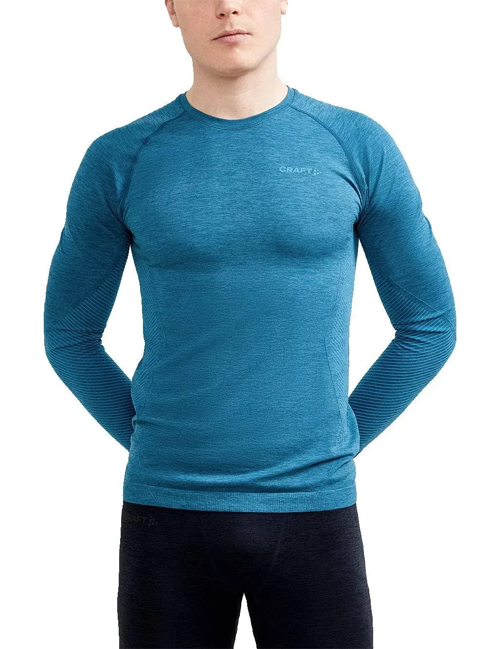 Craft Men's Core Dry Active Comfort Baselayer LS, Universe / L