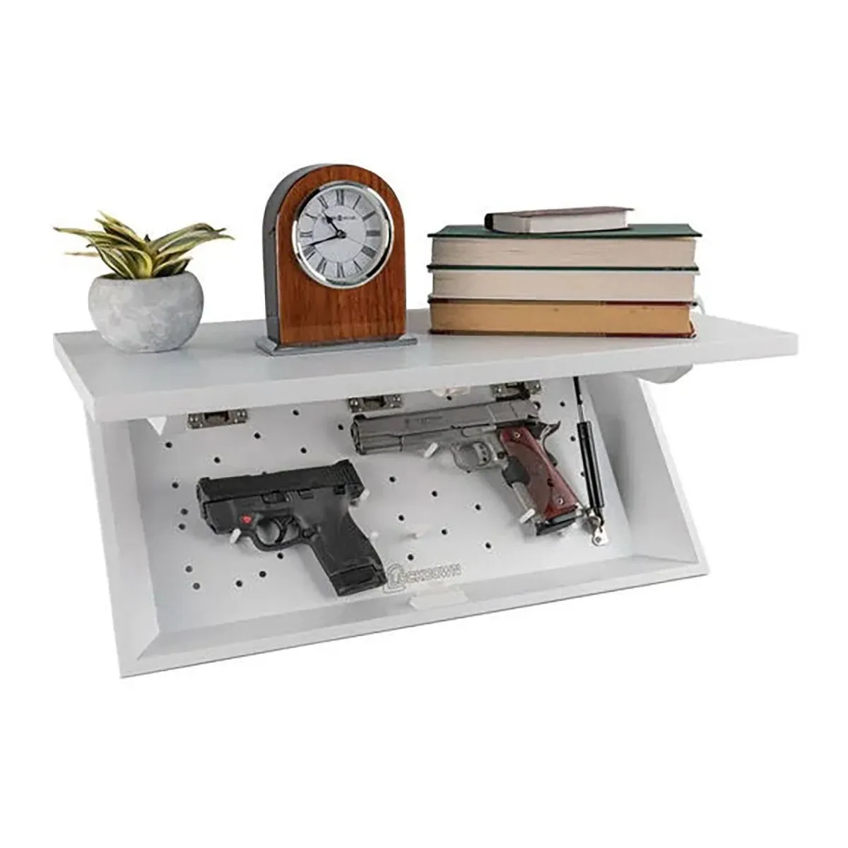 Lockdown in Plain Sight Shelf - Stained