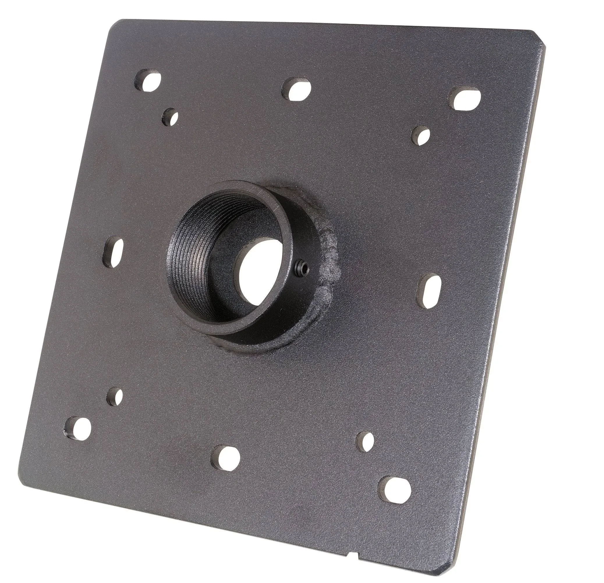 Video Mount Products 1.5" NPT Ceiling Plate, Black