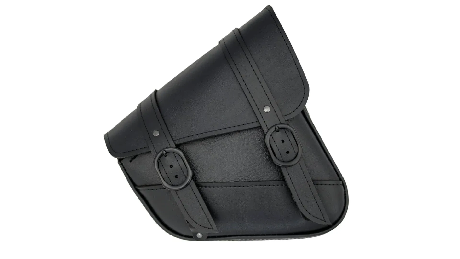 Dowco Willie & Max Black Jack Swingarm Bag - Black Buckle - Triangulated Swingarms - 59776-05,10.5" x 11.5" x 4.5"