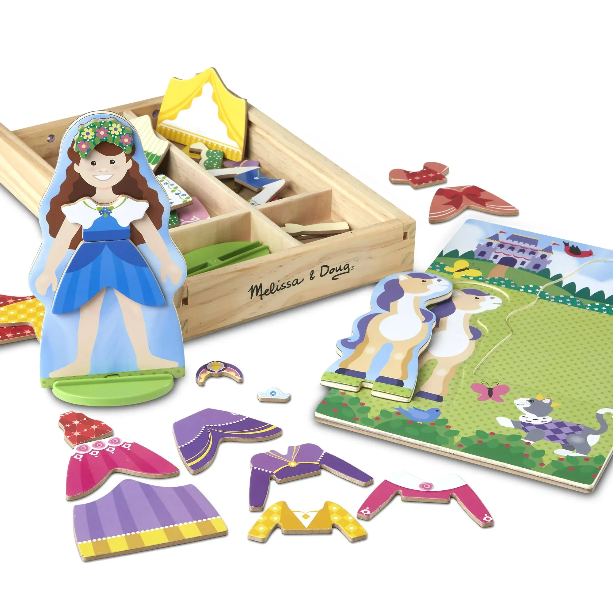 Princess Magnetic Dress-Up Play Set