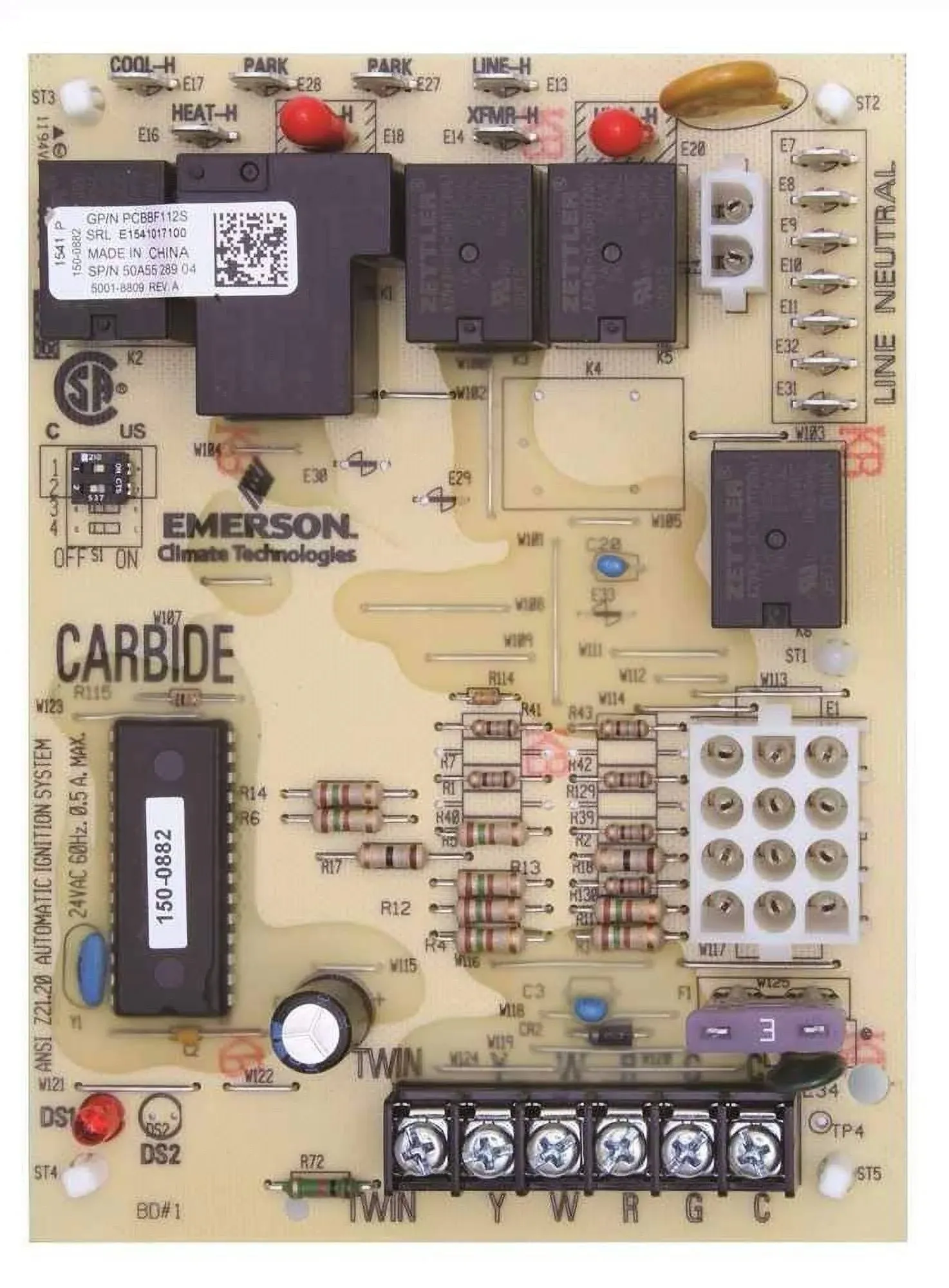 NOS Goodman PCBBF112S Intergated Control Board, 3&#034; x 7.5&#034; x 6.25&#034; Lot #3