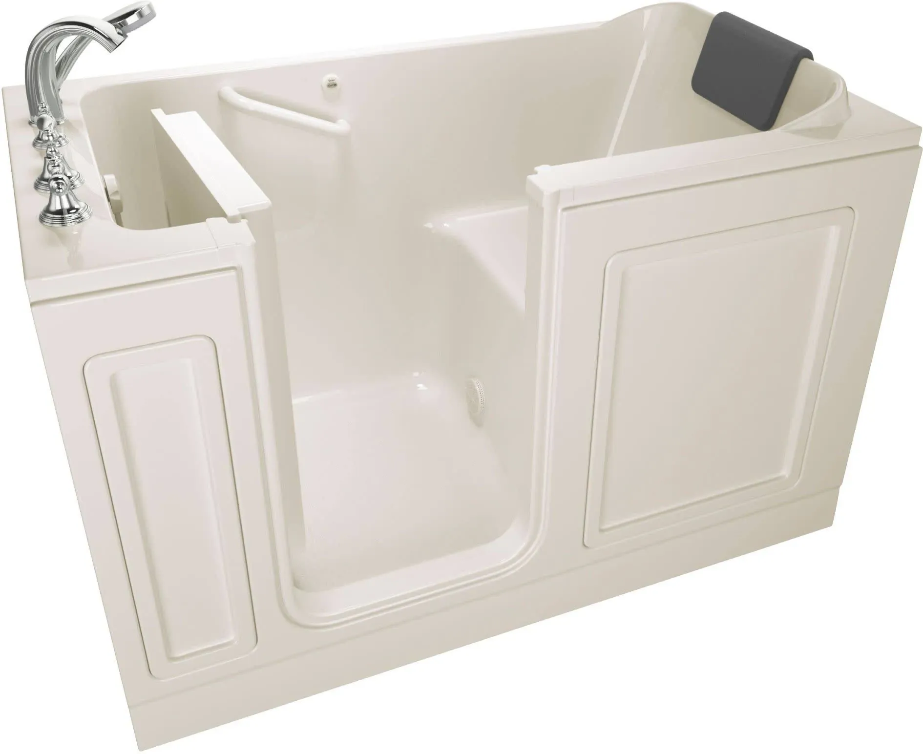 American Standard 3260.219.SLW Acrylic Soaking 32"x60" Left Side Door Walk-In Bathtub in White