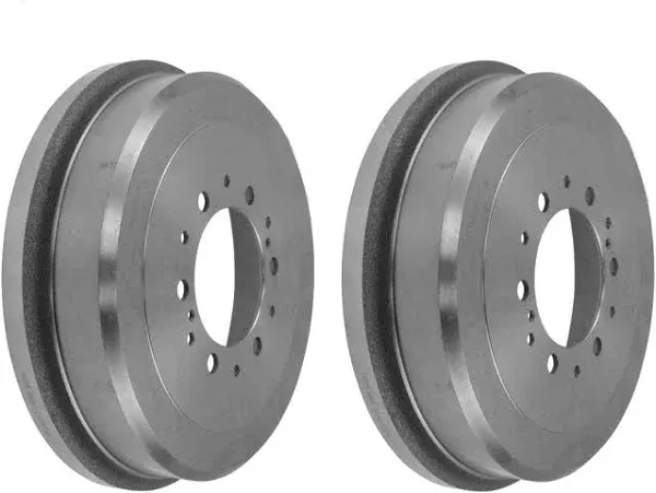 Detroit Axle DR-35090 2pc Rear Disc Brake Drums for Toyota 4Runner Tacoma Tundra