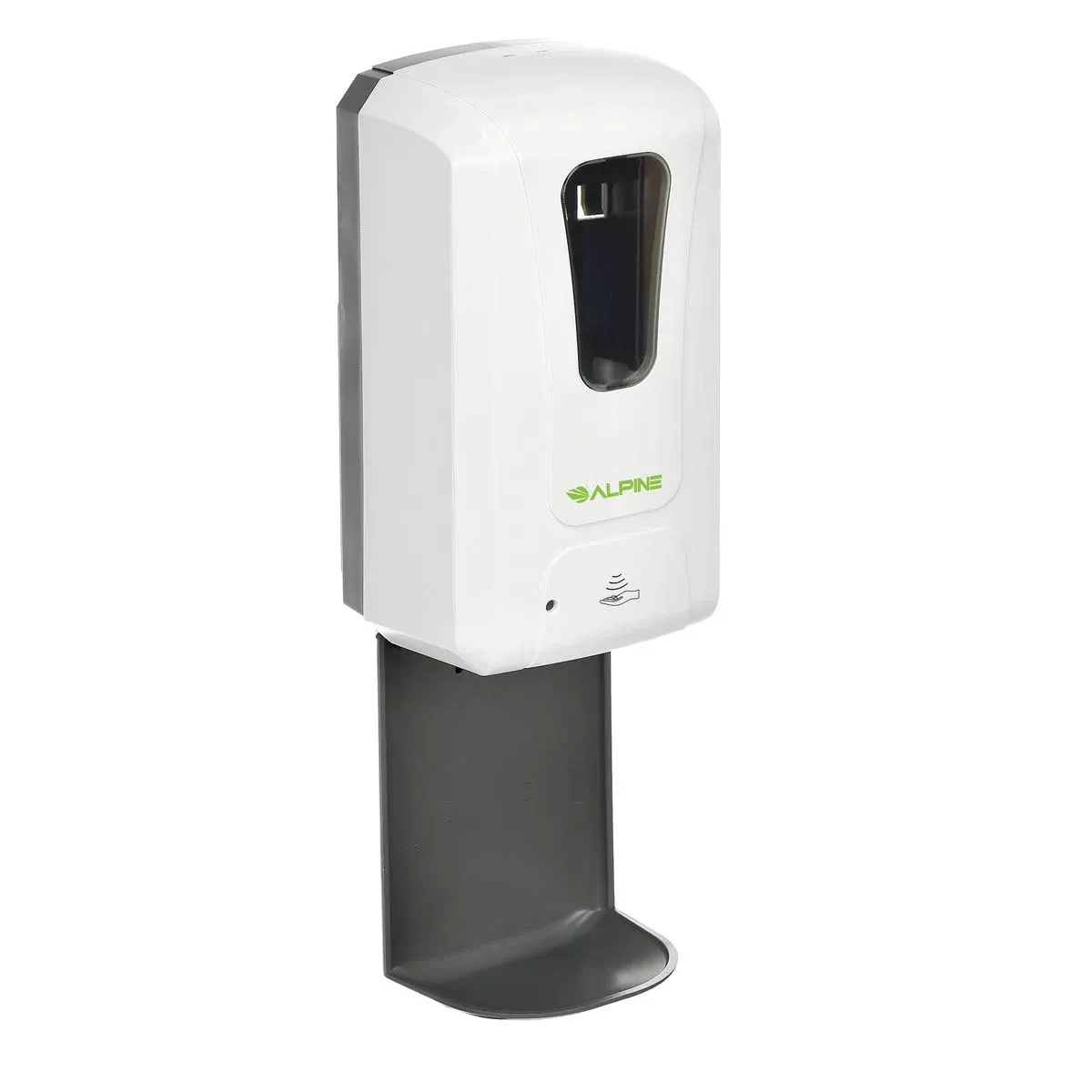 Alpine Automatic Hand Sanitizer Dispenser - Touchless Soap Dispenser with Drip Tray for Restaurant, Hospital, School, Hotel, Kitchen and Bathroom -1200mL Foam