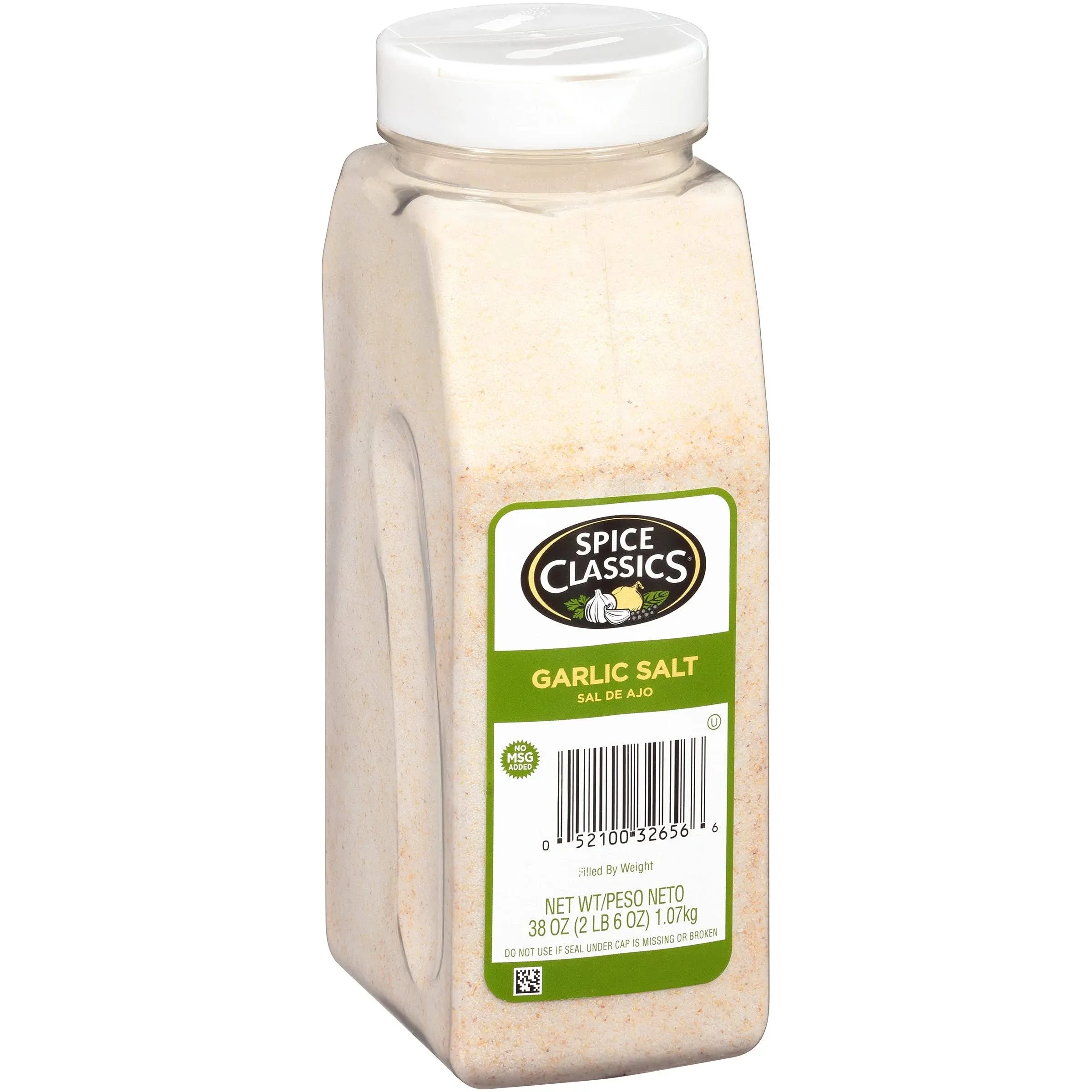 Spice Classics Garlic Salt 38 oz., PK6