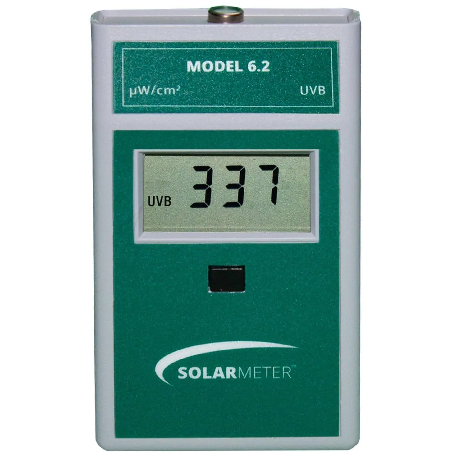 Model 6.2 Sensitive UVB Meter, Digital UV Radiometer, Portable UV Meter for Eyewear UV Block Testing & More, Effective UVB Light Meter, Measures 280-320 nm, from 0-199.9 mW/cm² UVB, Green