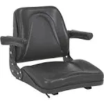 A & I Universal Lawn Mower Seat - Black, Model V-930