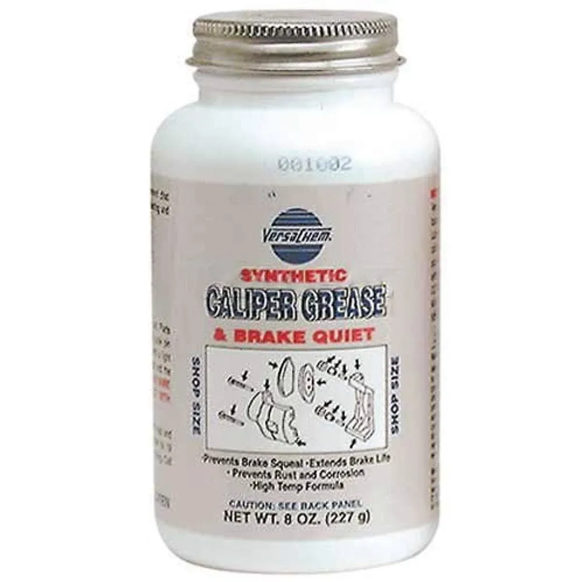 26080 Synthetic Caliper Grease - 8 oz. Bottle with Brush