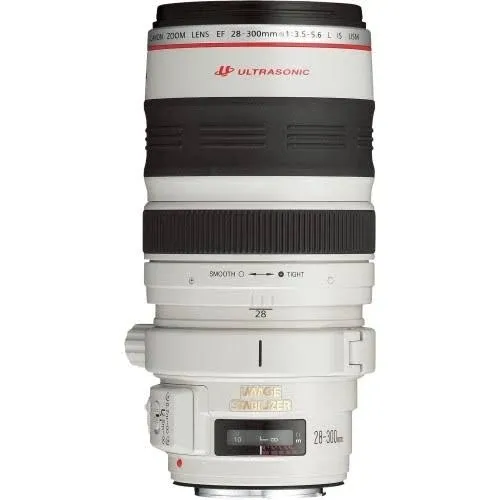 Canon EF 28-300mm f/3.5-5.6L Is USM Telephoto Zoom Lens - f/3.5 to 5.6