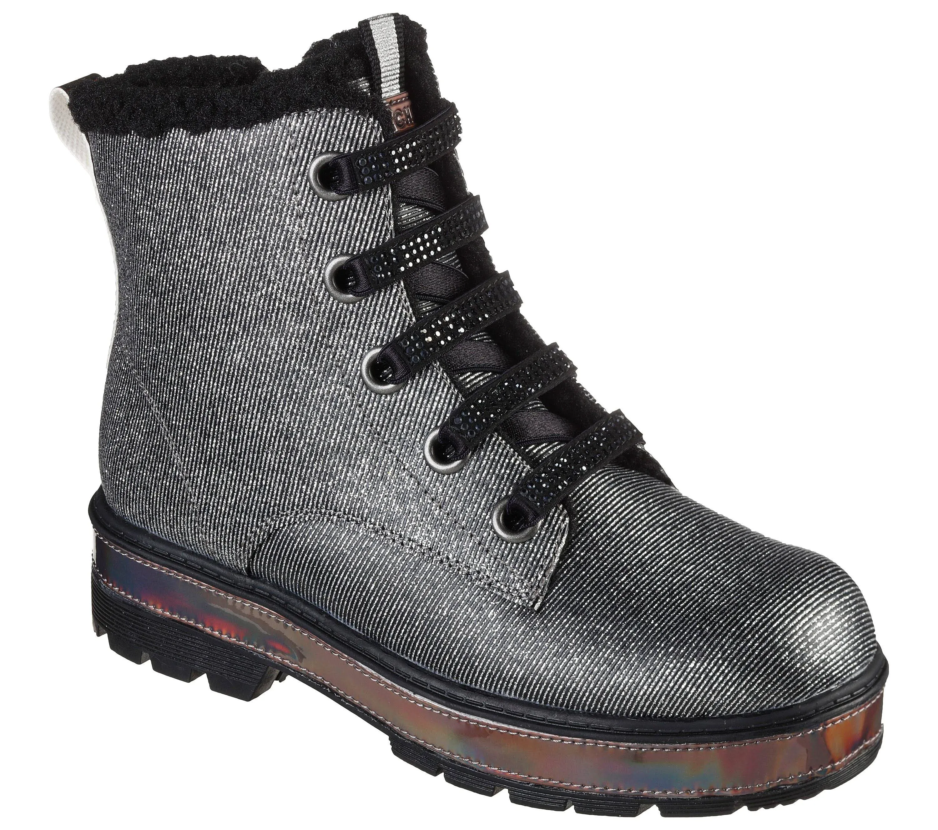 Skechers Street Los Angeles Glitz Kids Boots - Size 2