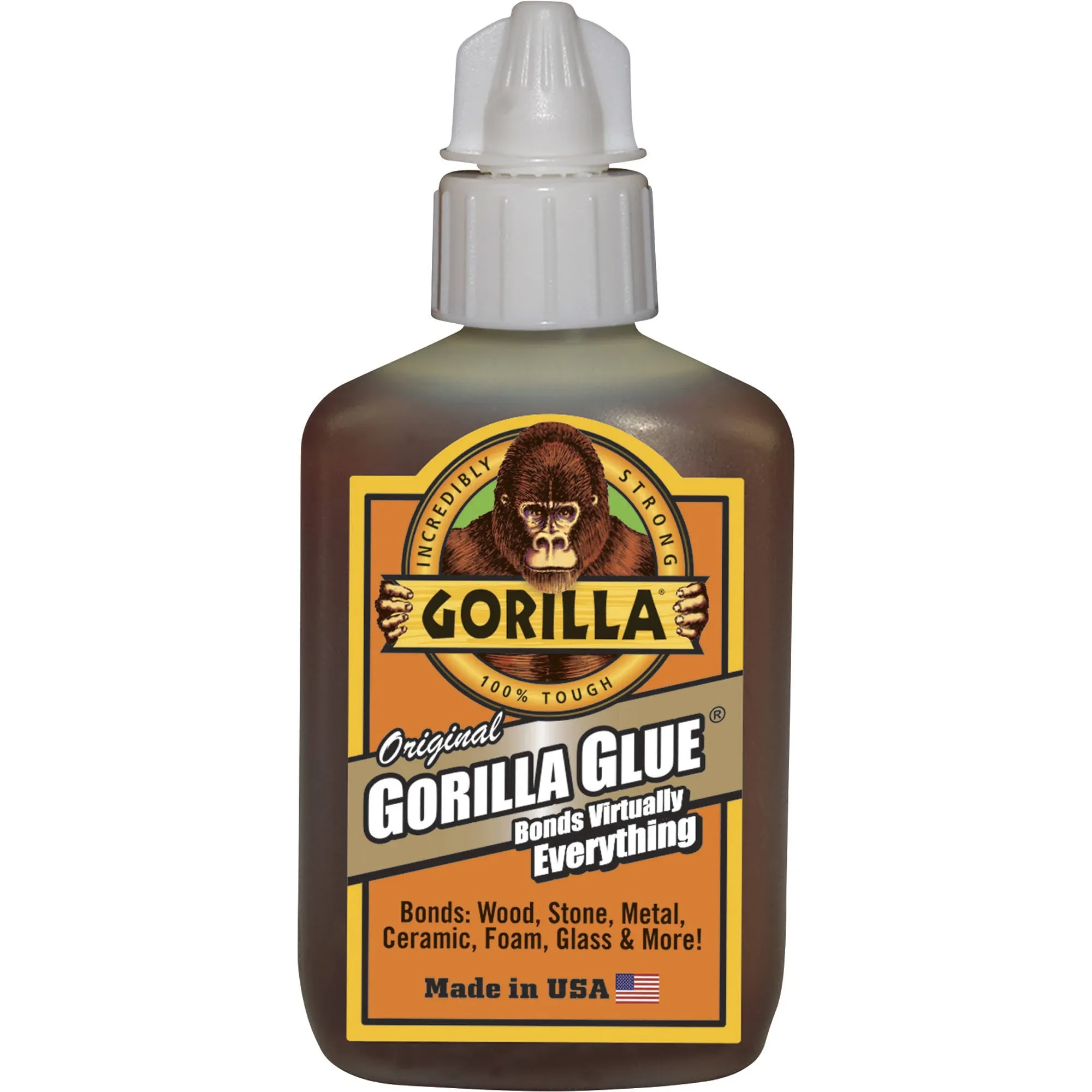 Gorilla Glue Adhesive, 2-Ounces #50001