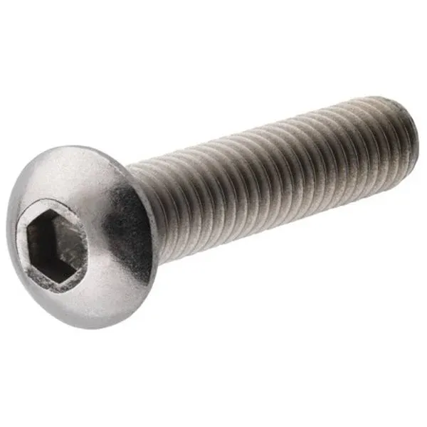 44010 1/420 X 11/2inch Button Socket Cap Screw Stainless Steel 8pack