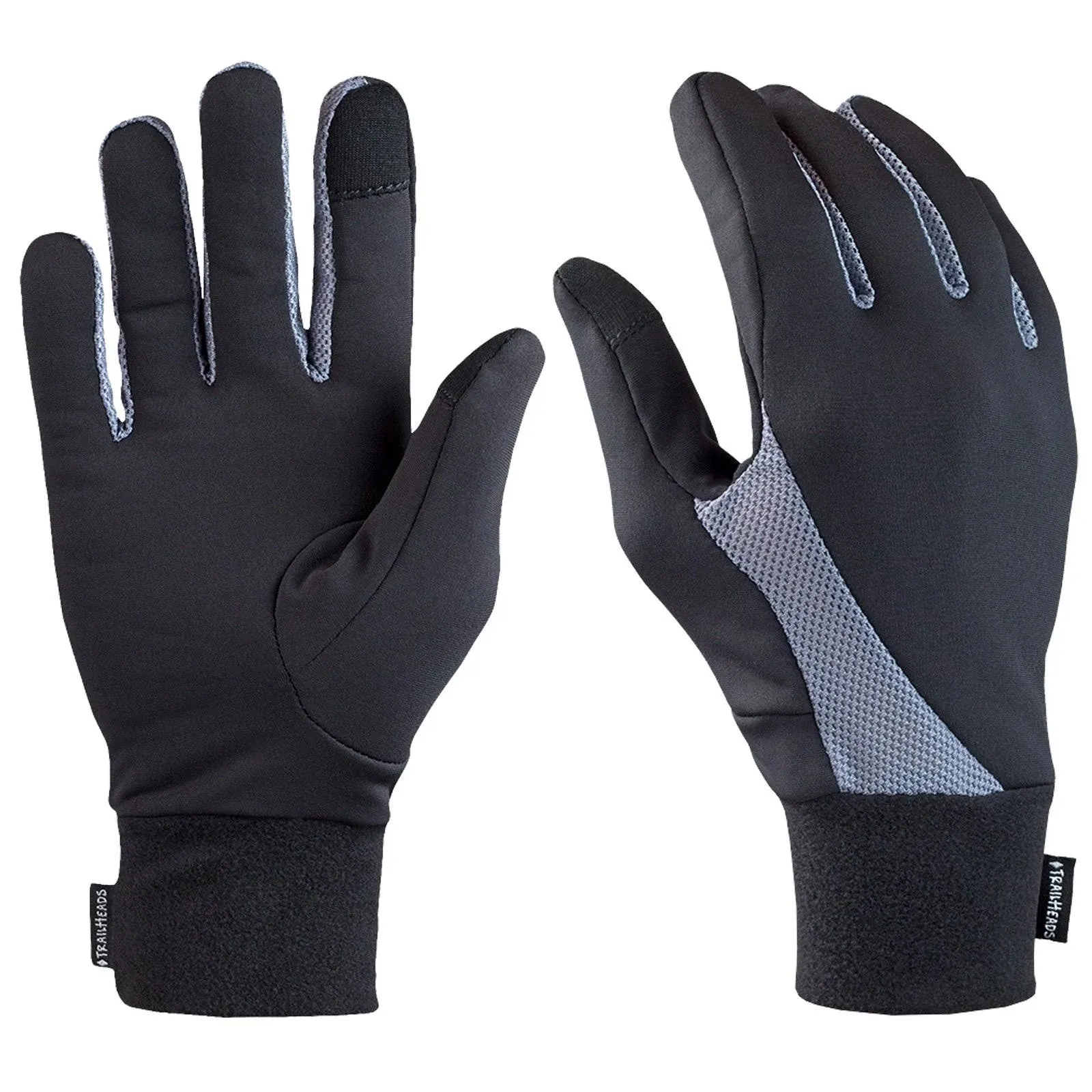 TrailHeads Mens Running Gloves | Lightweight Gloves with Touchscreen Fingers