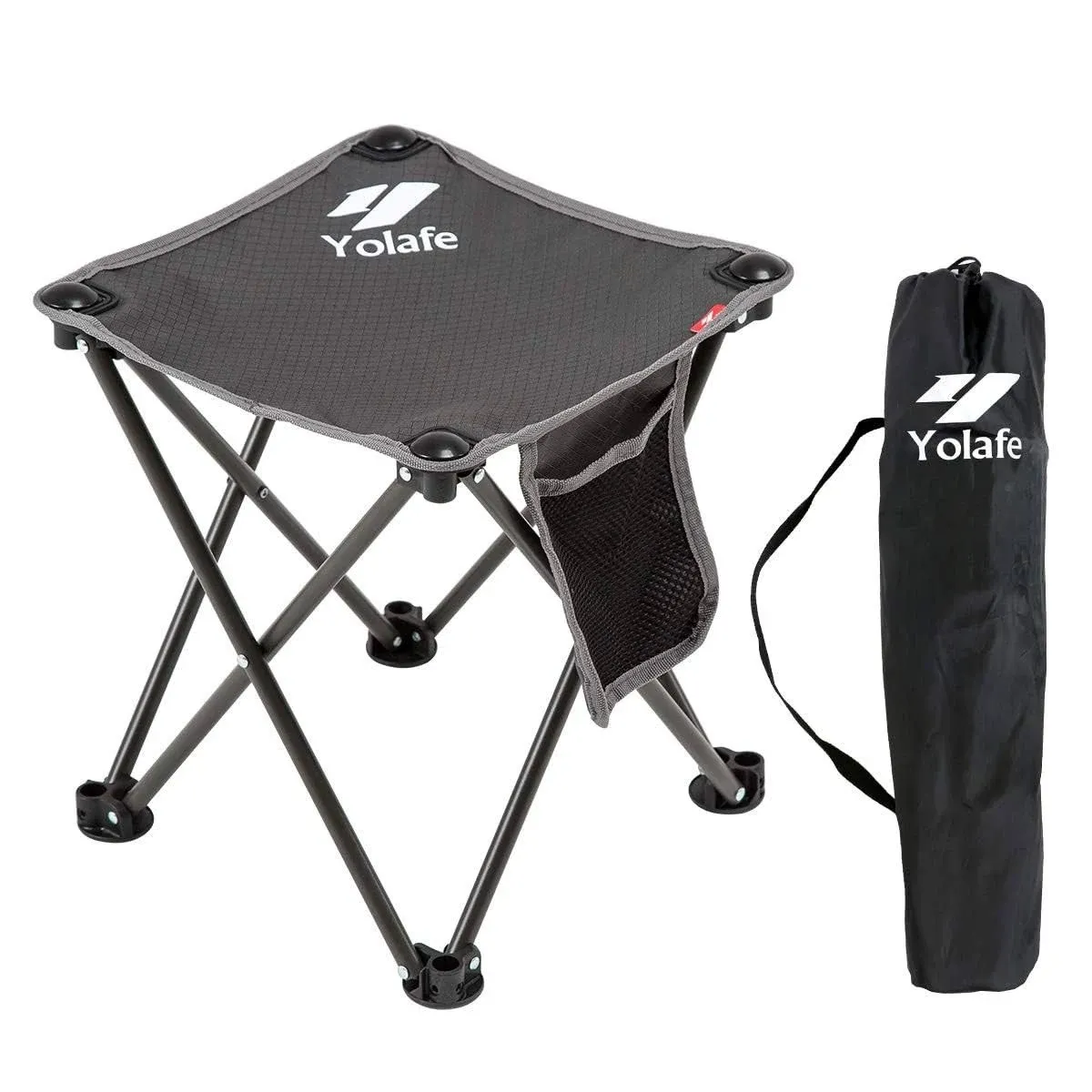 Small Folding Camping Stool Lightweight Chairs Portable Seat for Adults Fishing ...