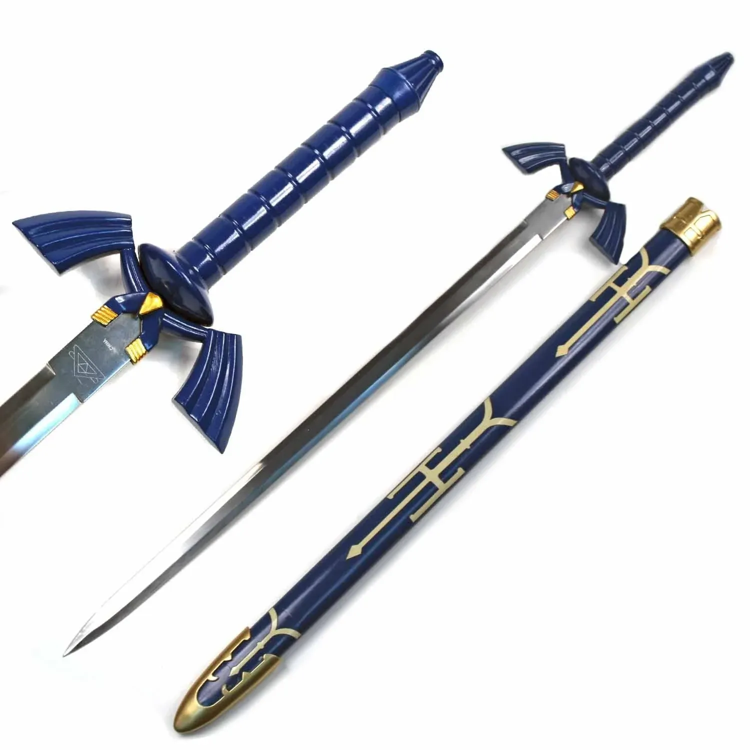 The Legend of Zelda Stainless Steel Master Sword Replica With Scabbard   | eBay