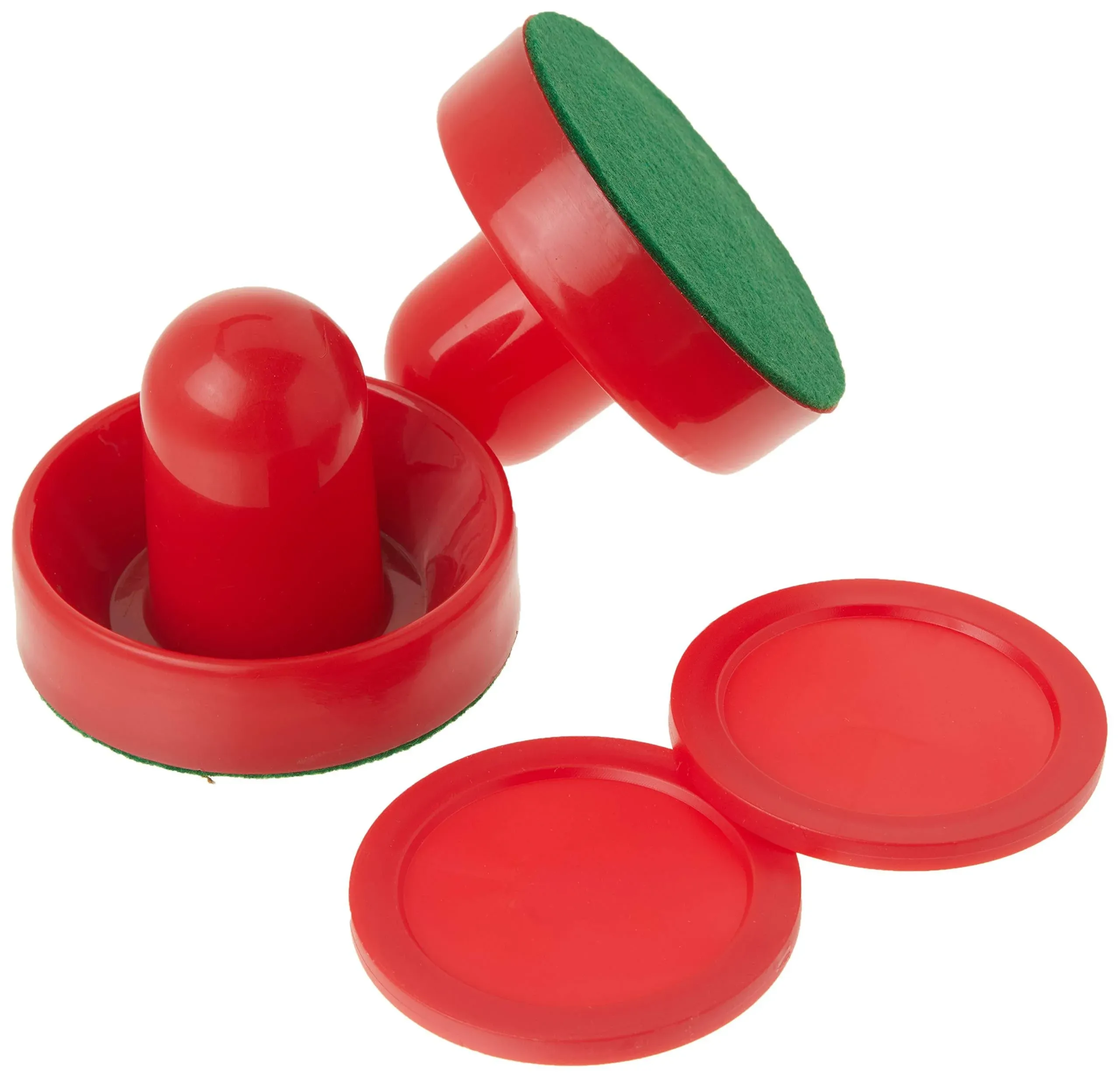 Brybelly Set of Two Air Hockey Pucks and Two Paddles