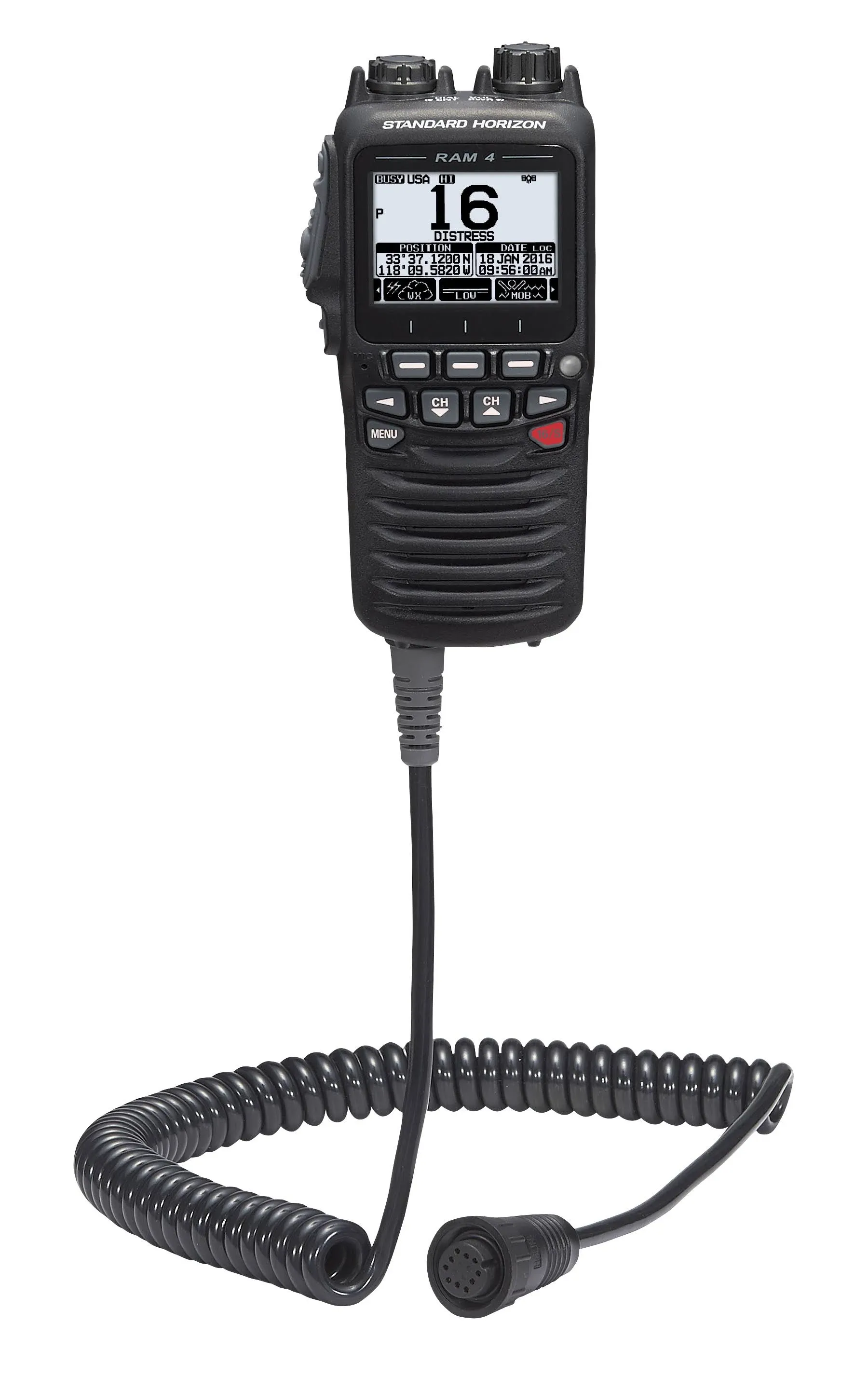 Standard Horizon Wired Remote Access Microphone RAM4