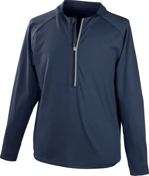 Rawlings Adult 1/4 Zip Training Pullover Navy 3XL