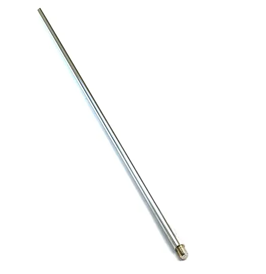 Eisco 29.5" (75cm) Laboratory Steel Rod with 10 x 1.5mm Thread