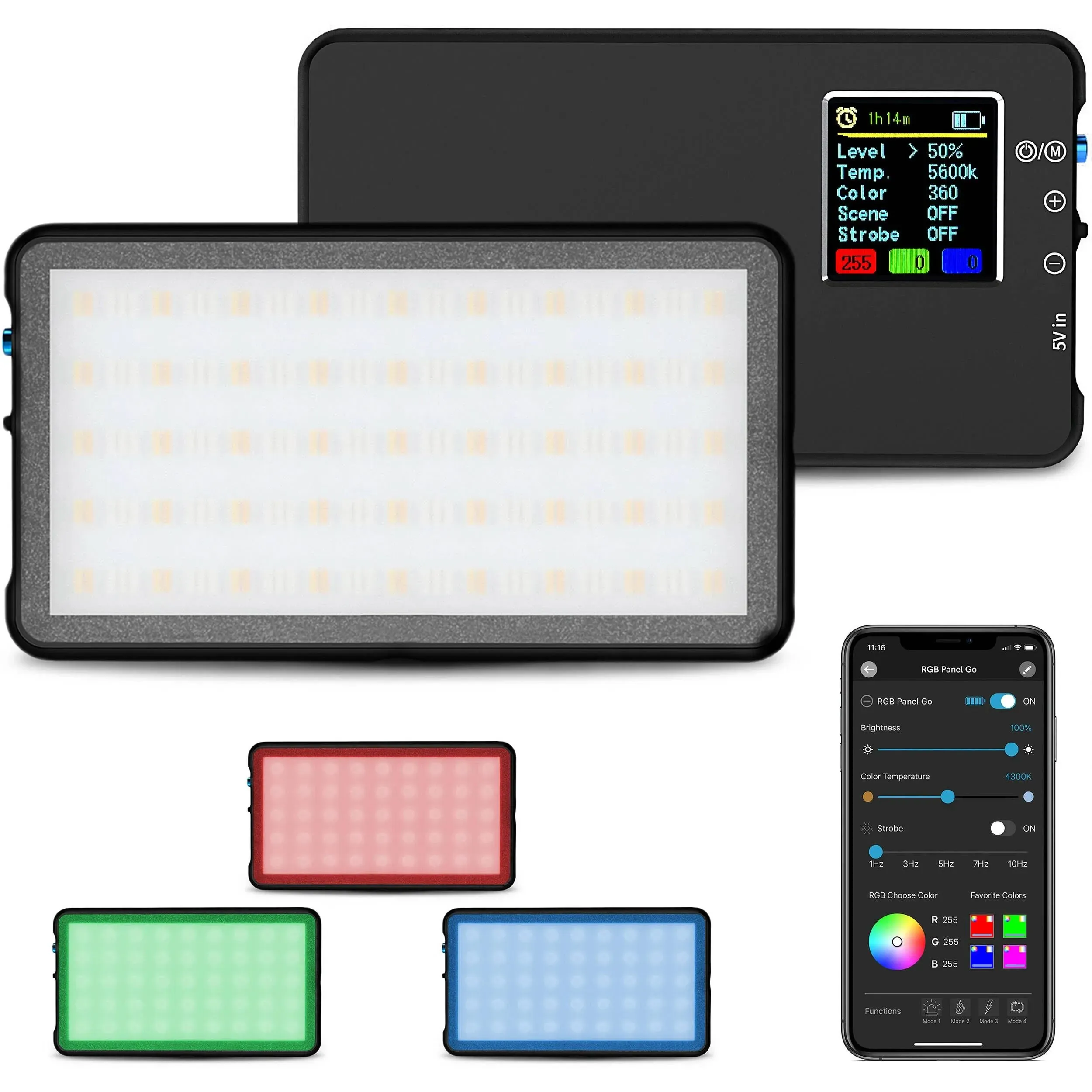 Lume Cube - Panel Go RGB LED Light