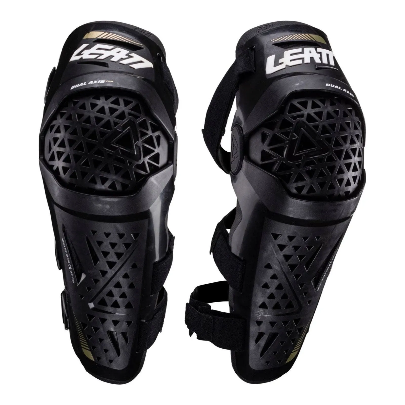 Leatt Knee & Shin Guard Dual Axis Pro Black #L/XL