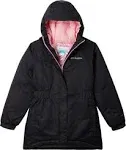 Columbia Girls' Hikebound Long Insulated Jacket - S - Black