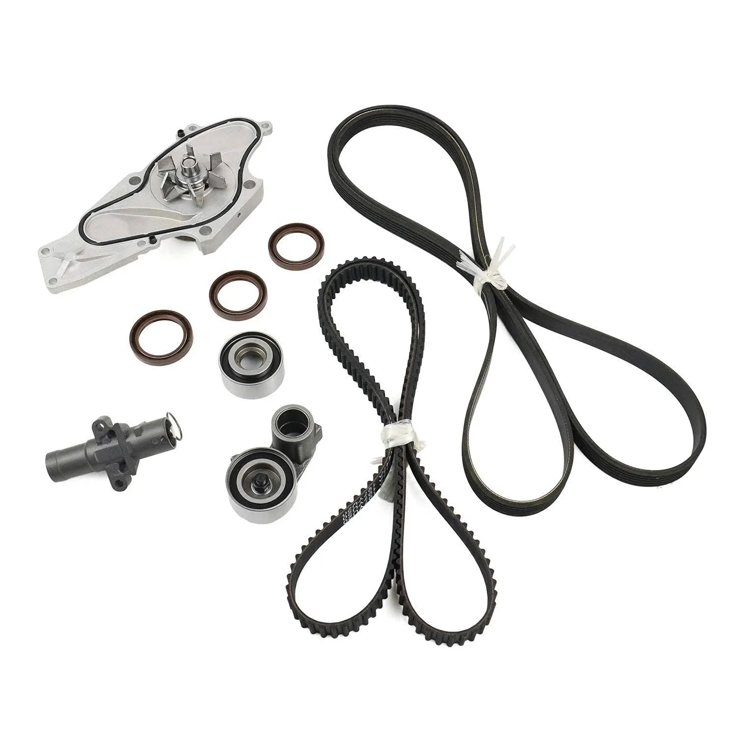 TKH002 Timing Belt Kit with Water Pump Kit Fits for Acura MDX RDX RL TL TSX Z...