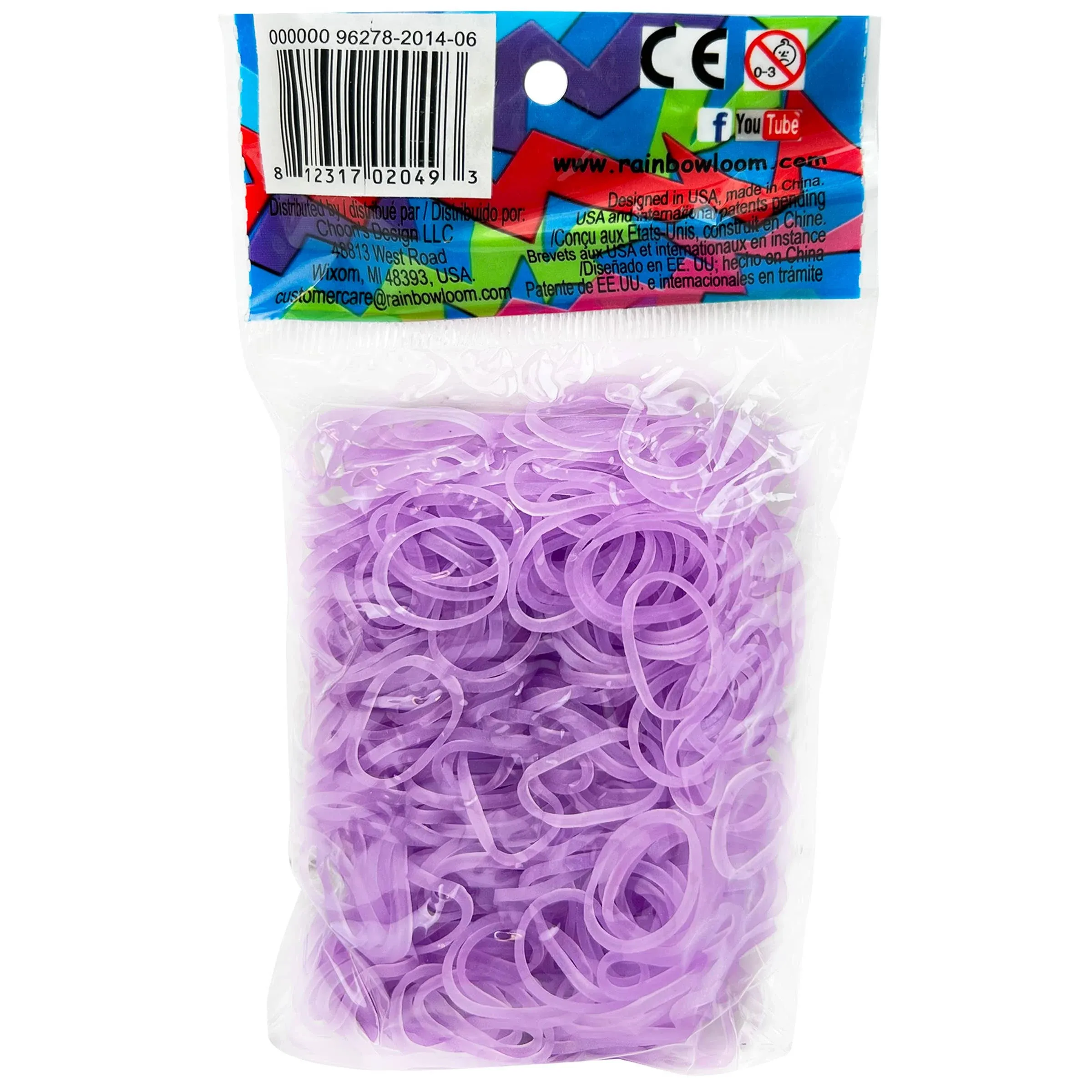 Rainbow Loom Electric Purple-Glow in the Dark