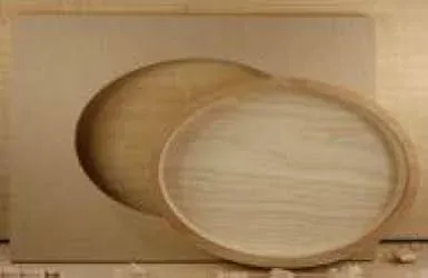 Woodline Bowl and Tray Oval Template