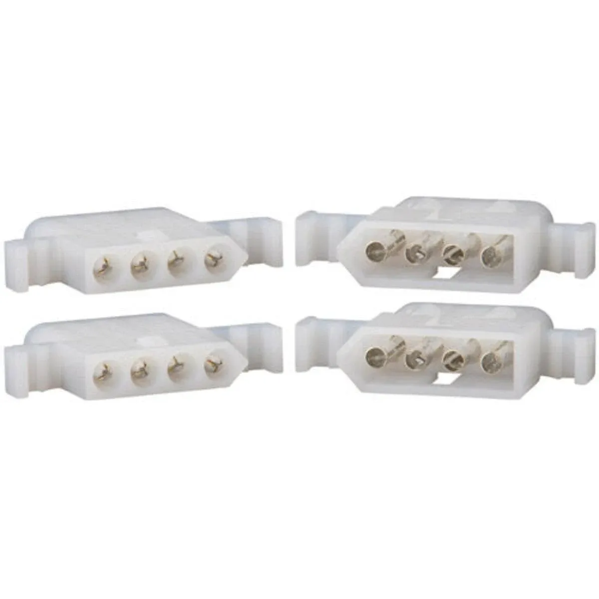 Molex 4-Pin Connector Kit 0.093" 2 Sets