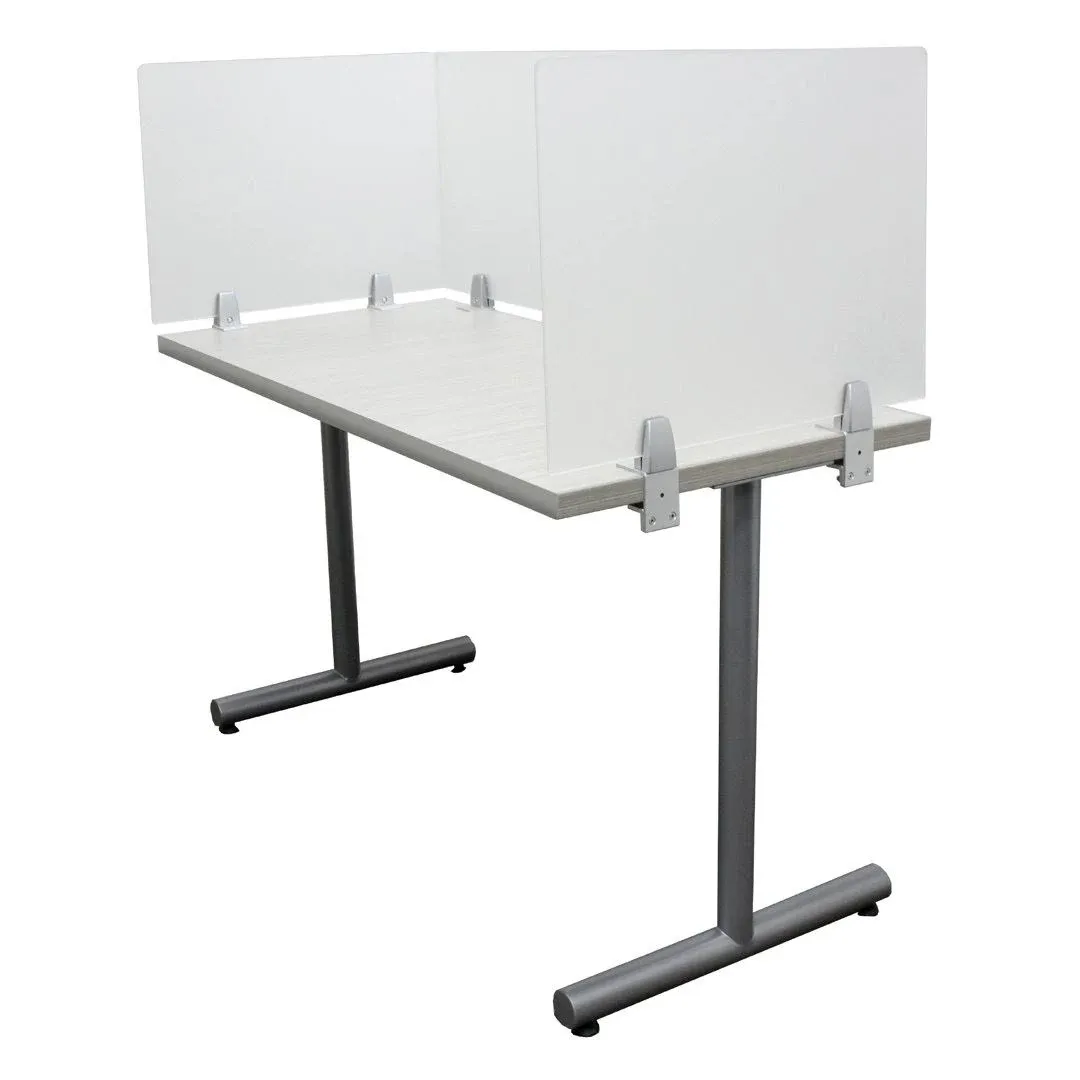 Obex Acrylic Desk Mounted Privacy Panel